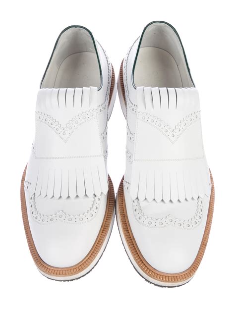 gucci womens golf shoes|gucci kiltie brogue shoes.